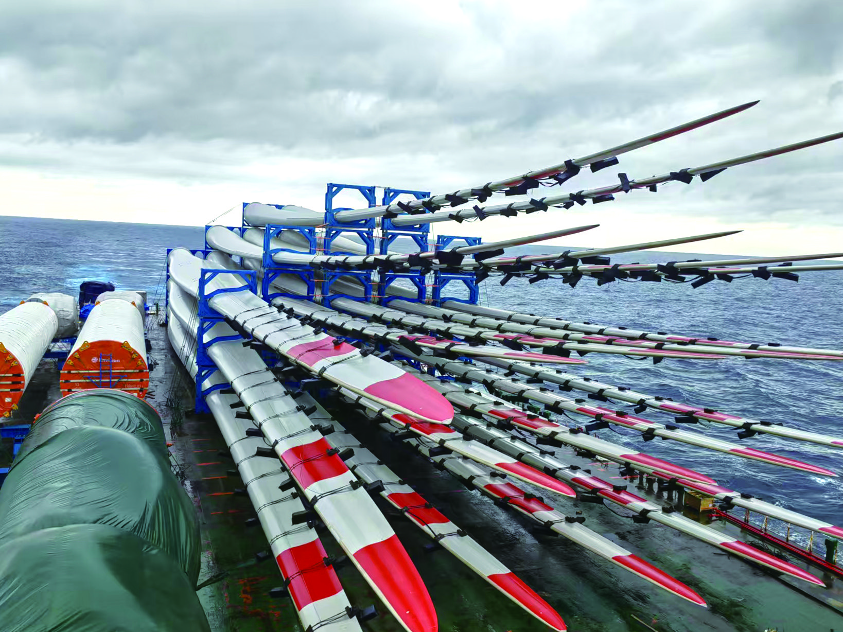 WINTEX顺利完成菲律宾Tanay风电项目首船设备交付,项目进入现场安装阶段